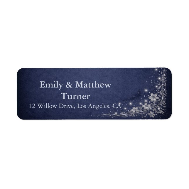 Moonlit Grove Celestial Woodland Wedding Envelope (Front)