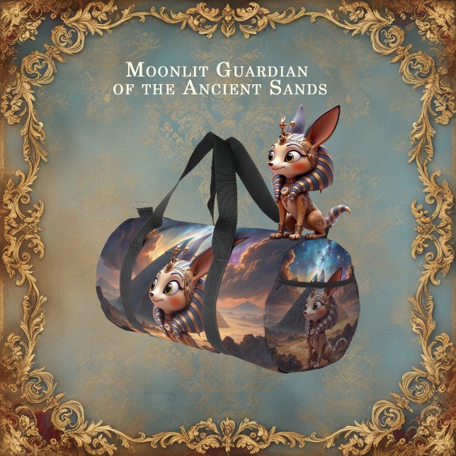 Moonlit Guardian of the Ancient Sands. Duffle Bag (Creator Uploaded)