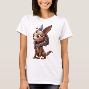Moonlit Guardian of the Ancient Sands. T-Shirt
