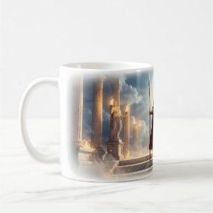 Moonlit Guardian of the Marble Temple Mug