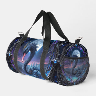 Moonlit Guardian – Swan of the Quiet Light. Duffle Bag