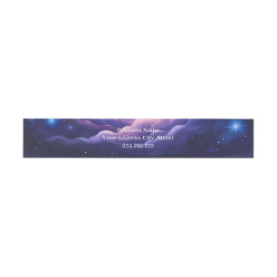 Moonlit Guardians – Cosmic lion. Invitation Belly Band