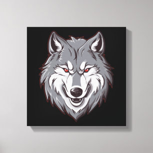 Moonlit Hunt Canvas Print