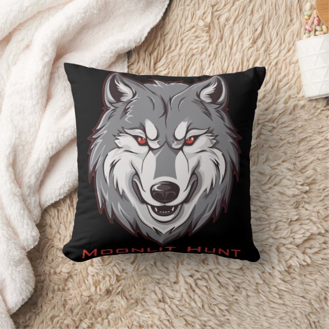 Moonlit Hunt Cushion (Blanket)