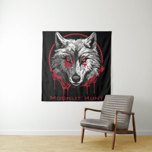 Moonlit Hunt Tapestry