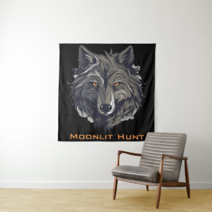 Moonlit Hunt Tapestry