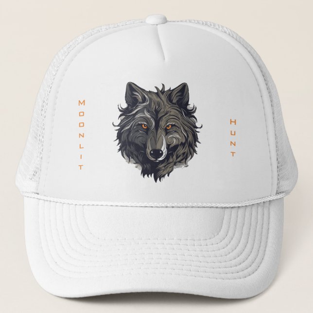 Moonlit Hunt Trucker Hat (Front)