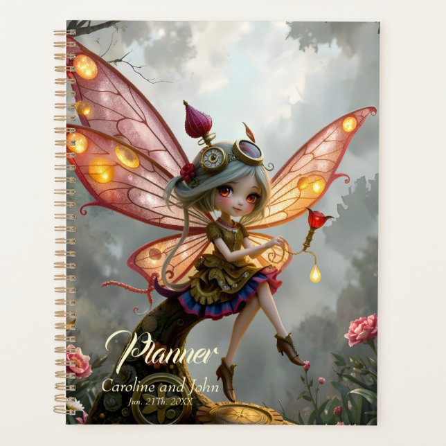 Moonlit Keeper of Clockwork Light. Planner (Front)