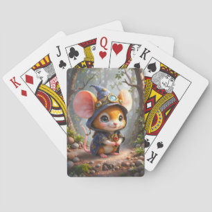 Moonlit Keeper of Tiny Wonders. Playing Cards