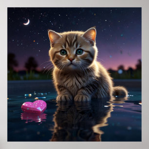 Moonlit Kitten: Heart Lost, Magic Found Poster