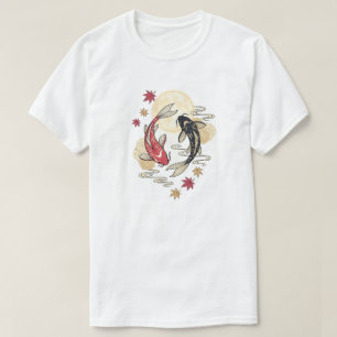Moonlit Koi Spirit Garden T-Shirt