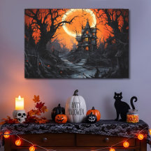 Moonlit Manor Haunted House