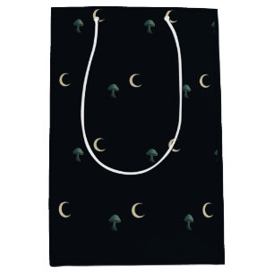 Moonlit Masquerade Elegant Halloween Medium Gift Bag