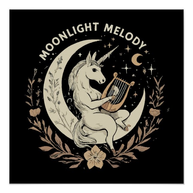 Moonlit Melody Poster (Front)