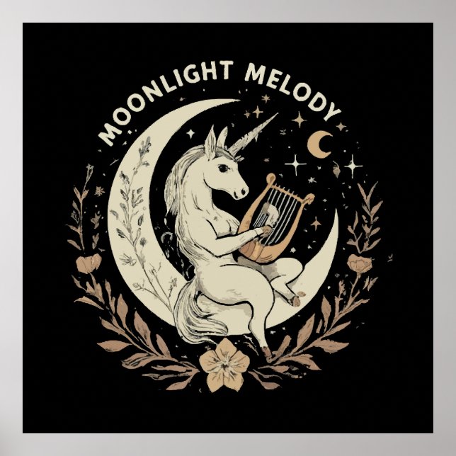 Moonlit Melody Poster (Front)