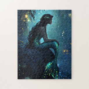 Moonlit Mermaid Jigsaw Puzzle