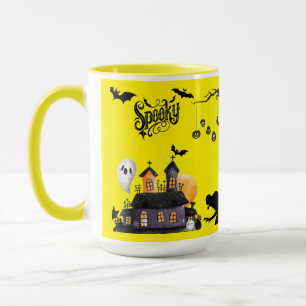 Moonlit Mischief yellow Mug