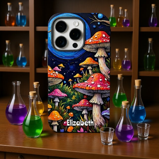 Moonlit Mushroom Grove Case-Mate iPhone Case (Creator Uploaded)
