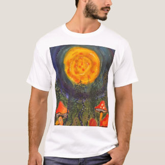 Moonlit Mushrooms Men's T-Shirt