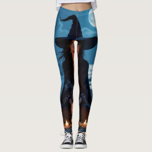 Moonlit Mystique: Wander into the Night's Enchantm Leggings