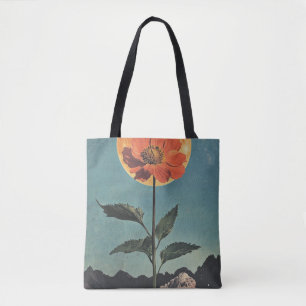 Moonlit Orange Bloom - Vintage Boho Charm (2) Tote Bag