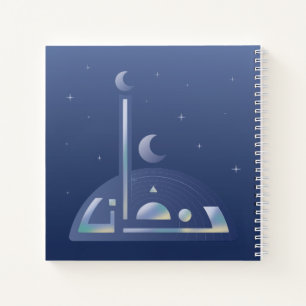Moonlit Ramadan Notebook