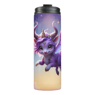 Moonlit Realm Guardian – Violet Dreamling. Thermal Tumbler