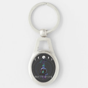 Moonlit Rites Logo Keychain