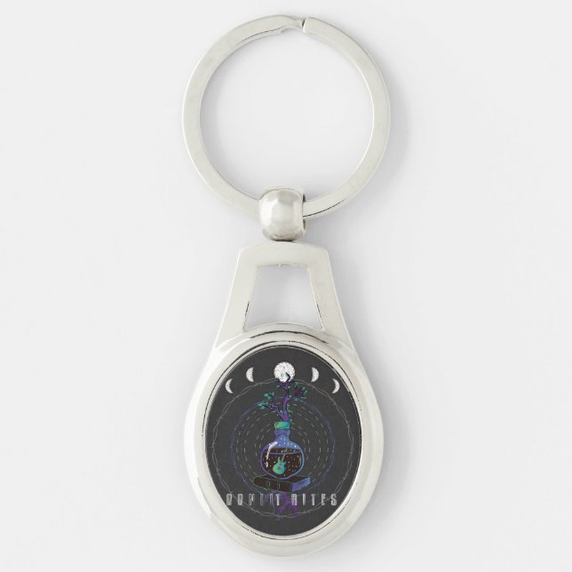 Moonlit Rites Logo Keychain (Front)