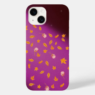 Moonlit Roses & Autumn Leaves Case-Mate iPhone 14 Case