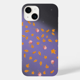 Moonlit Roses & Autumn Leaves Case-Mate iPhone 14 Case