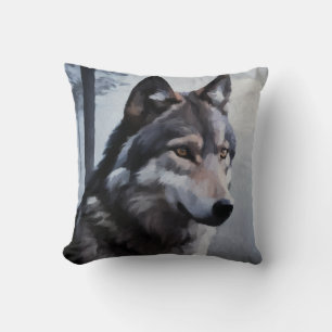 Moonlit Sentinel Cushion