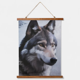 Moonlit Sentinel Hanging Tapestry