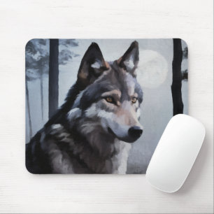 Moonlit Sentinel Mouse Mat