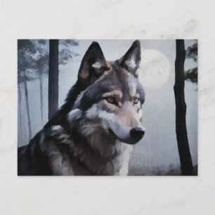 Moonlit Sentinel Postcard