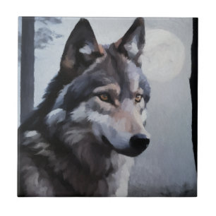 Moonlit Sentinel Tile