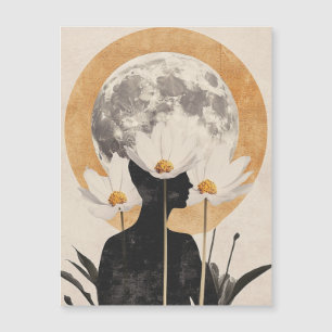 Moonlit Silhouette - Boho Vintage Elegance