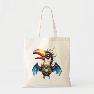 Moonlit Steampunk Toucan. Tote Bag