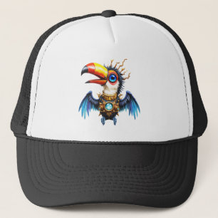 Moonlit Steampunk Toucan. Trucker Hat