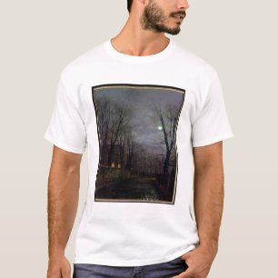 Moonlit Street Scene, 1882 (oil on canvas) 2 T-Shirt