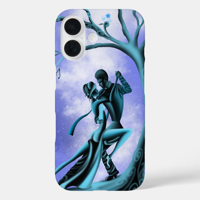 Moonlit Tango: Romantic Dance Under the Stars Case-Mate iPhone Case (Back)