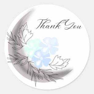 Moonlit Thank You Sticker