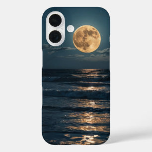 Moonlit Tides iPhone 16 Case