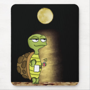 Moonlit Tortoise Mouse Mat