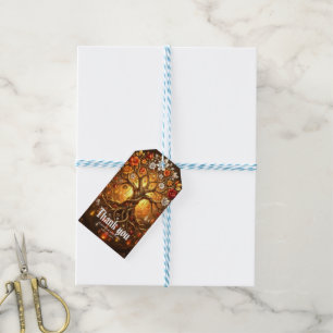 Moonlit Tree of Embered Eternity. Gift Tags