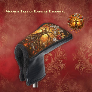 Moonlit Tree of Embered Eternity Golf Head Cover