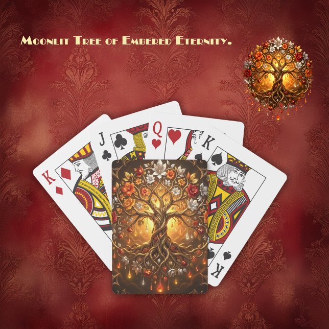 Moonlit Tree of Embered Eternity Playing Cards (Creator Uploaded)