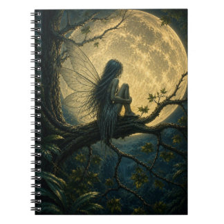 Moonlit Tropical Forest Fairy Notebook