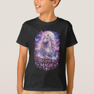 Moonlit Unicorn Dreams T-Shirt