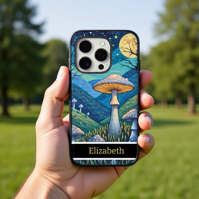 Moonlit Valley Mushroom Case-Mate iPhone Case (Creator Uploaded)